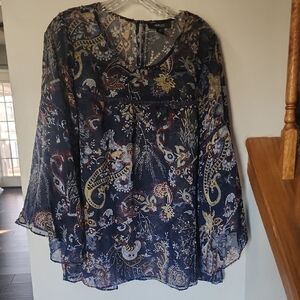 Style & Co. Floral Paisley Women's Top